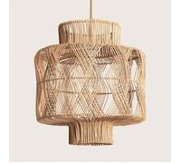 Suspension en Rotin Oia Textile naturel