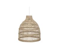 Lampe Suspension en Osier "Seav" 50cm Beige