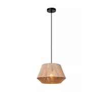 Suspension En Tissu Gris Noir Ø30 Cm E27 Lampe Suspendue Anti Éblouissement
