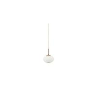 Suspension en verre blanc Opal