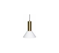 Suspension en verre laiton Contrast