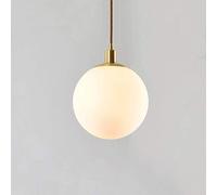 Suspension en Verre, luminaire créatif en Forme de Lune, luminaire en Laiton, Lampes suspendues Nordiques Modernes pour Maison de Campagne, tête de lit de Chambre, Salle à Manger