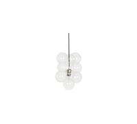 Suspension en verre transparent, E27, 1 ampoule, câble 3 m, kit - House Doctor, Diy - 12x12x12 cm