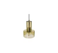 Suspension en verre vert Ripple