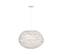 Suspension Eos , Grand, Blanc , avec Rosette Plat, en Blanc