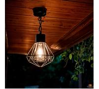 LEDKIA LIGHTING Suspension Extérieure Acier Inoxydable Niamey E27