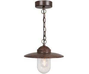 Suspension extérieure LUXEMBOURG Acier Galvanisé et Verre Rouille E27 - Nordlux 72805009