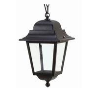Suspension Extérieure Noire En Aluminium IP44 FIANARA Lampe D'Entrée