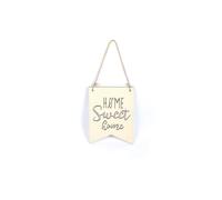 Suspension Fanion Home Sweet Home En Bois 150x200x5mm