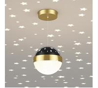 Suspension - Fée Étoile - 12 cm - Métal - LED - Pour chambre d'enfant