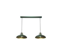 Suspension FELIX GREEN/GOLD 2xE27 MLP7710