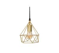 - Suspension filaire en métal - Diam 19 cm - Or