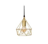 Atmosphera - Suspension filaire en métal - Diam 19 cm - Or G