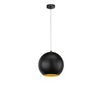 Suspension lampe de table à manger lampe suspendue coup de marteau lampe de salon noir or