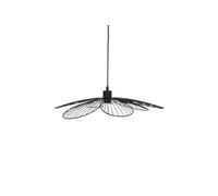 - Suspension fleur en métal - Diam 57 cm - Noir - FLEUR