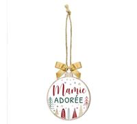 Suspension Forme Boule Noel Mamie Adoree