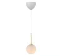 Suspension FRANCA 13 verre et métal laiton IP20 E14 - Nordlux, Intérieur