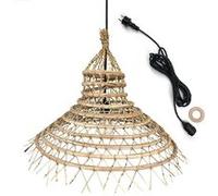 Suspension GAIA Extérieure Palmier Dattier Beige D60cm 13 G