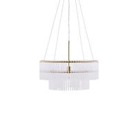 Suspension Globen Lighting Suspension 60 Cm, Transparent/ Laiton