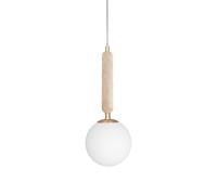 Suspension Globen Lighting Torrano 15 en Travertin Beige