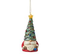 Enesco Suspension Gnome avec chapeau sapin de Noël