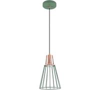 Suspension GTV KALIOPE, plafonnier, 8044, AC220-240V, 50/60Hz, 1*E27, max. 40W, IP20, diamètre 18 cm, simple vert