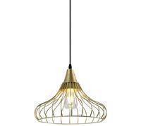 Suspension GTV LOTTE, plafonnier, 2646, AC220-240V, 50/60Hz, 1*E27, IP20, DIAMÈTRE 33 CM, simple, doré