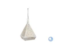 Suspension Home Esprit Blanc Doré Métal 25W 29 x 26 x 40 cm