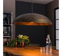 Suspension industrielle gamelle ronde en métal 90cm KELLY