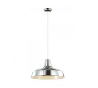 Suspension industrielle - Loft - Chrome - Acier - 120 cm - E27 60W