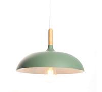 Suspension industrielle moderne avec abat-jour de couleur verte pour salle à manger, salon, chambre à coucher, bar, restaurant, café