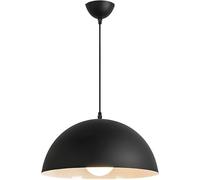 Suspension Industrielle Nordique en métal avec Abat-Jour Noir pour îlot de Cuisine et Salon (11,8")