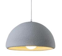 Suspension Industrielle Semi-Circulaire, Lustre à vis à tête Unique, Lampe Suspendue créative en polystyrène Haute densité, luminaires décoratifs pour Salle à Manger, Cuisine, Salon