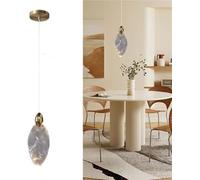 Suspension Irrégulière En Cristal Doré, Lampe Suspendue Moderne Et Minimaliste Avec Câble Ajustable, Plafonnier Led/Or