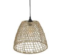 Suspension H28,5 cm corde Atmosphera Beige