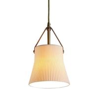 Suspension Japonaise en céramique Blanche pour Salle à Manger, Style mi-siècle, à Rayures, Hauteur réglable, Style Nordique Minimaliste, idéal pour Une Chambre à Coucher