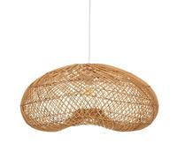 Lampe Suspension en Rotin "Jeny" 68cm Beige
