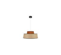 Suspension Jia 1xe27 Naturel/Citrouille Regx50x50 Cm
