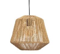 Atmosphera Lampadaire suspendu Jily, diamètre 29 cm, corde naturelle
