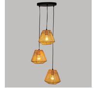 Suspension ""Jily"" corde D20cm - Atmosphera createur d'interieur