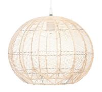 Suspension En Rotin - Ø 38 X H 32 Cm - Beige Beige