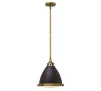 Suspension KORSAT Ø32Cm Noir Bronze Design Industriel E27 Luminaire De Cuisine