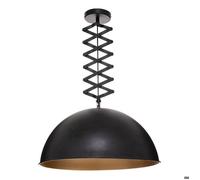 Suspension métal Lahti D51 noir Atmosphera Noir et doré G