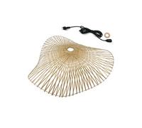 Suspension LAIA Extérieure Bambou Beige D50cm