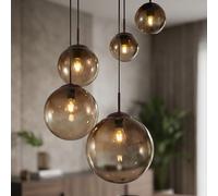 Suspension Lampe À Boule Lampe De Salon Lampe De Plafond LED 5-Flammes