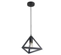 Suspension Lampe à suspendre Lampe de salon Lampe de table à manger noire 1 flamme, métal, 1x douille E27, LxH 25x120 cm