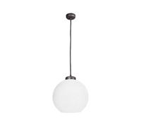 Suspension Lampe Boule Ø 24 Cm Verre Laiton H: Max. 142 Cm Réglable
