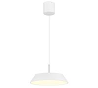 Suspension Lampe De Plafond Blanche LED Réglable En Hauteur H 180 Cm