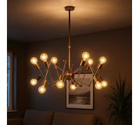 Suspension Lampe De Salle À Manger 12 Flammes Lampe Suspendue Style Industriel