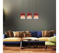 Suspension Lampe De Salle À Manger En Verre 3-Flammes BigLight